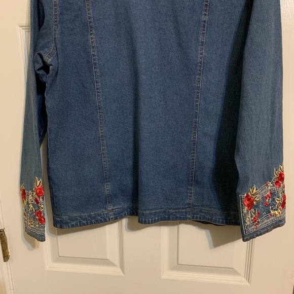 Jean Jacket by Denim & Co, Size: Small - Picture 8 of 8